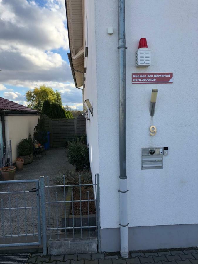 Pension Am Roemerhof Münzenberg Dış mekan fotoğraf